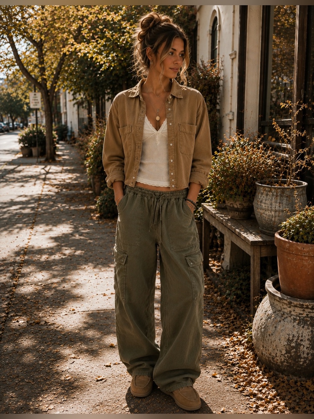 Jacket Everlane women’s Tan lightweight Jacket
